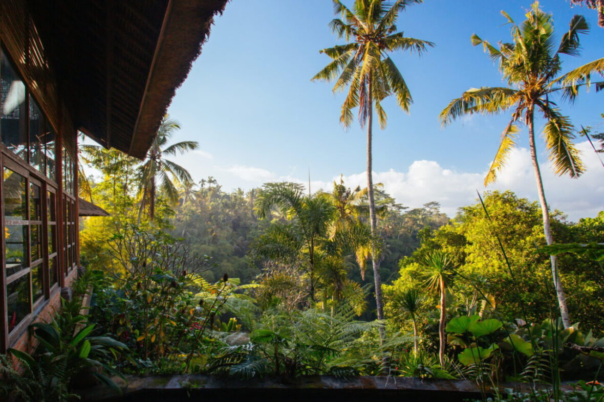 Luxury Villa View Near Ubud Bali Indonesia